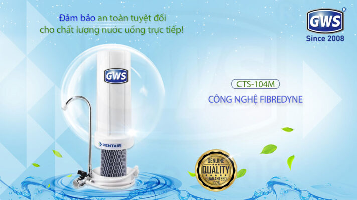 Máy Lọc Nước Để Bàn Pentair x Gws CTS-104M..